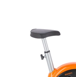 Rower mechaniczny RW3011 silver-orange ONE FITNESS