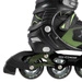 Łyżworolki NA9080 czarno/zielone rozm S (31-34) NILS EXTREME