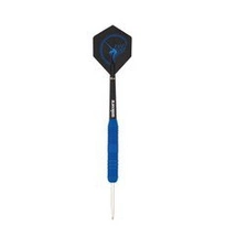 Rzutki steel tip Unicorn CORE PLUS - BLUE RUBBERISED BRASS