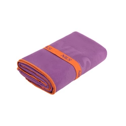 Ręcznik z mikrofibry NCR12 180x100 cm NILS CAMP purple-red