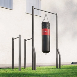 Drążek do podciągania zewnętrzny z uchwytem na worek i długimi poręczami do dipów MO-Z2 - Marbo Sport