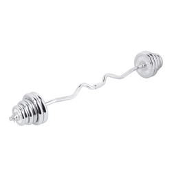 Zestaw hantli 55 kg w walizce CHROM 55KG HMS STC55