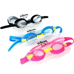 Okularki pływackie dla dzieci na basen różowe Legend