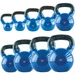KNV06 BLUE KETTLEBELL ŻELIWNY POKRYTY WINYLEM HMS
