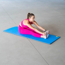 Mata fitness HMS klubowa z otworami MFK03 Blue-Black