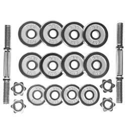 Sztangielki w walizce 2 x 7.5 KG CHROME HMS STC15