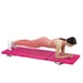 Materac gimnastyczny składany MGS02 1800x600mm pink HMS Premium
