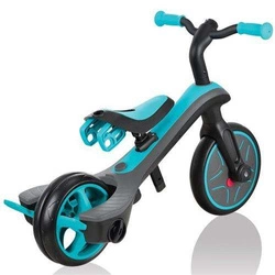 Rowerek 4w1 trójkołowy / biegowy / wózek Globber Explorer Trike Teal 632-105-3
