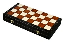 Szachy drewniane Turniejowe 3 – Magnetyczne Wypalane