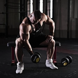 Hantla gumowana HMS HG PRO 70 KG