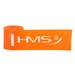 Guma do ćwiczeń HMS FB02 Floss Band 1.0 x 50 x 2080 MM Orange