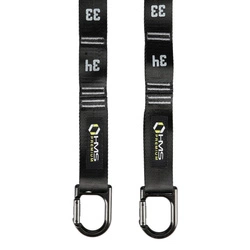 TX08 drewniane kółka gimnastyczne z miarką karabińczyk HMS PREMIUM