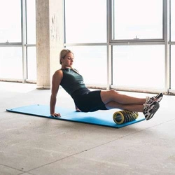 Mata fitness HMS klubowa z otworami MFK03 Blue-Black