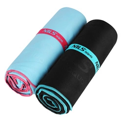 Ręcznik z mikrofibry NAR13 jasnoniebieski 200x90 cm Nils Aqua