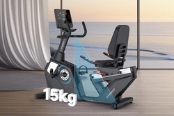 Rower Treningowy Elektromagnetyczny Poziomy R11 V4 LED HRC Gymost