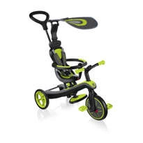 Rowerek 4w1 trójkołowy / biegowy / wózek Globber Explorer Trike Lime Green 632-106-2