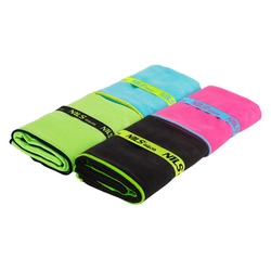 Ręcznik z mikrofibry NAR11 zielony 140x70 cm Nils Aqua