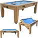 STÓŁ DO MULTIGIER 4W1 BILARD TENIS STOŁOWY CYMBERGAJ STÓŁ JADALNY 214x121.6x81.3CM WOODEN ENERO