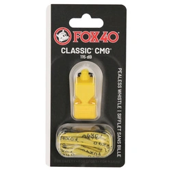 Gwizdek sędziowski Fox 40 Classic CMG 115 dB żółty
