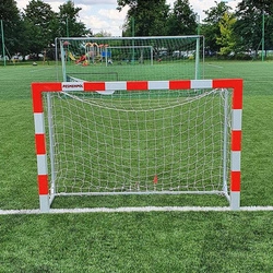 Mini bramka przenośna do piłki nożnej 2,4 x 1,6 m profil 80mm