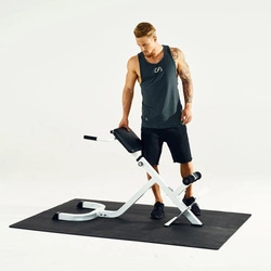 Ławka 45st. do grzbietu biała