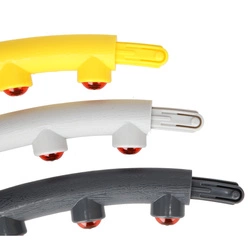 Hula hop masujący z magnesami HMS HHP005 85CM Grey-Yellow
