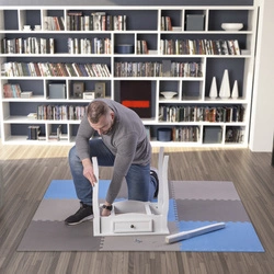 MP10 Mata puzzle multipack blue-grey 9 elementów 10MM ONE FITNESS