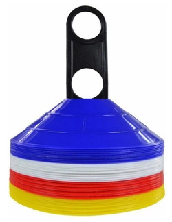 Komplet pachołków treningowych VCM-C2S40PB 40 szt. Vinex