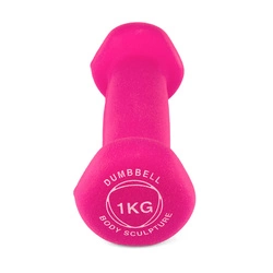 BODY SCULPTURE HANTEL Z PVC BW 513 1 KG