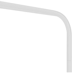 Bramka do piłki nożnej Enero z siatką 182x122x61cm biała