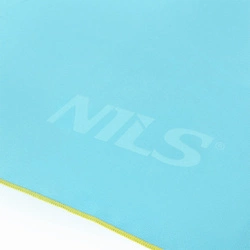 Ręcznik z mikrofibry NCR12 180x100 cm NILS CAMP blue-green