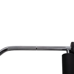 Gryf olimpijski łamany z zaciskami Lock Jaw HMS Premium GOL320 220 CM Black