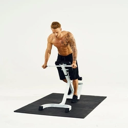 Ławka 45st. do grzbietu biała