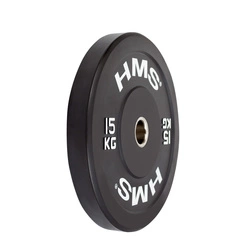 Talerz olimpijski black Bumper 15 KG HMS BBR15