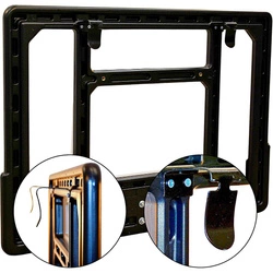 TABLICA DO KOSZYKÓWKI 82X58CM Z OBRĘCZĄ 38CM HURAGAN