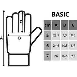 RĘKAWICE BRAMKARSKIE ENERO BASIC R.7