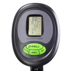 Rowerek magnetyczny poziomy HMS R9259 PLUS czarno-zielony
