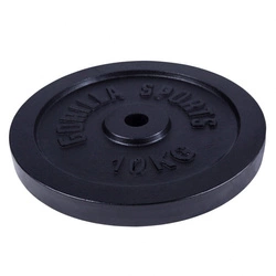 Obciążenie żeliwne 10kg, czarne