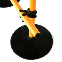 Tyczka treningowa 120 cm z podstawą gumową 0,7 kg - Legend Sport