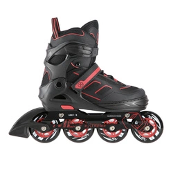 Łyżworolki Nils Extreme NA14174 A rozm. M (35-38) czarno-czerwone