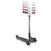 Hulajnoga 3-kołowa Globber Master Lights 662-120-2 Black - Red