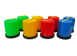 Szczudła dla dzieci kubełkowe NIEBIESKIE