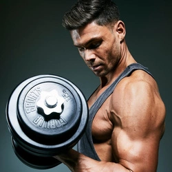 2x10 kg Zestaw Hantli Winylowych