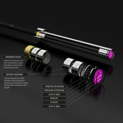 Gryf do Crossfitu GCFD450 201 cm 15 Kg HMS PREMIUM