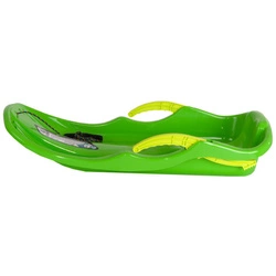 SANKI PLASTIKOWE Z HAMULCAMI RACE S ZIELONE