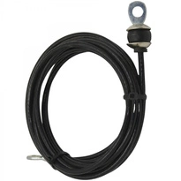 LINKA DO ATLASU 422CM OCZKO OCZKO STALOWE ODBOJNIK GUMOWY