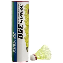 Lotki badmintonowe syntetyczne Yonex Mavis 350 6 szt szybkie