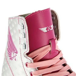 Wrotki NQ14198 srebrno-różowy rozm. 35 NILS EXTREME