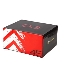 Skrzynie plyometryczne soft zestaw HMS PREMIUM PYBS01 (4 CZĘŚCI)