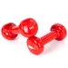 Hantle winylowe Profit czerwone 2x1kg DK 4102
